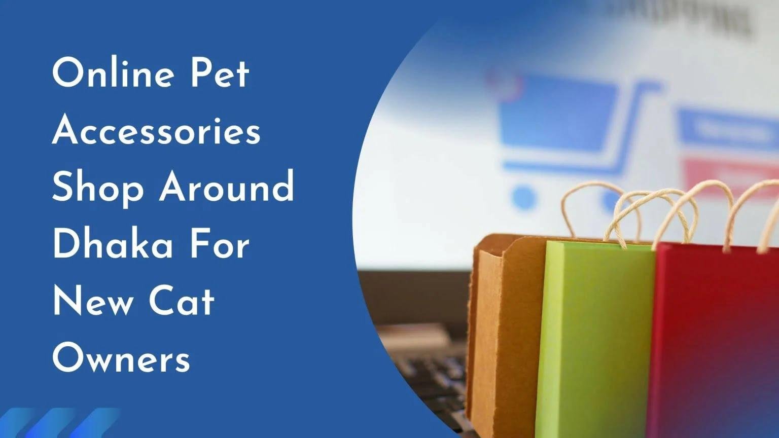 Online Pet Accessories Shop Around Dhaka For New Cat Owners