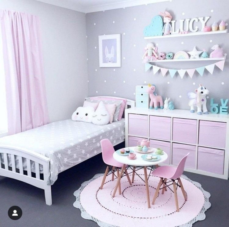 Suitable Coloring Idea For Your Home - Lavender In Child Room