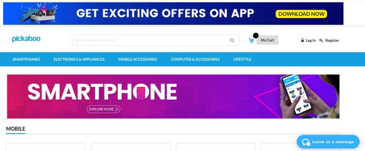 Best Online Shop To Buy Original Mobile Phones In Bangladesh : Pickaboo