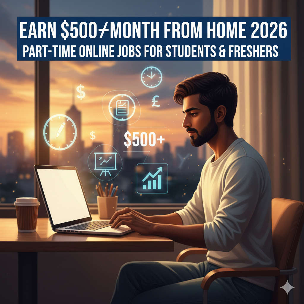 Part-Time Online Jobs for Students & Freshers 2026